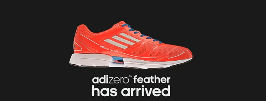 Adizero Feather, la chaussure de running ultra légère