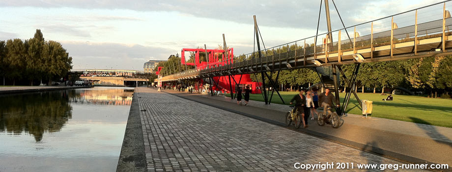 Où courir à Paris: le canal de l'Ourcq