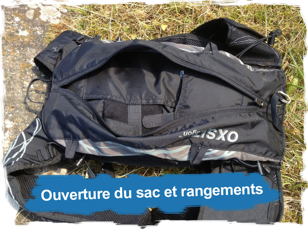 Sac Oxsitis Ace 16L 9001 Medium Noir/Blanc/Bleu
