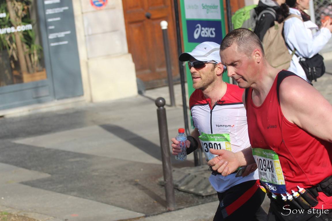 Marathon de Paris: KM23