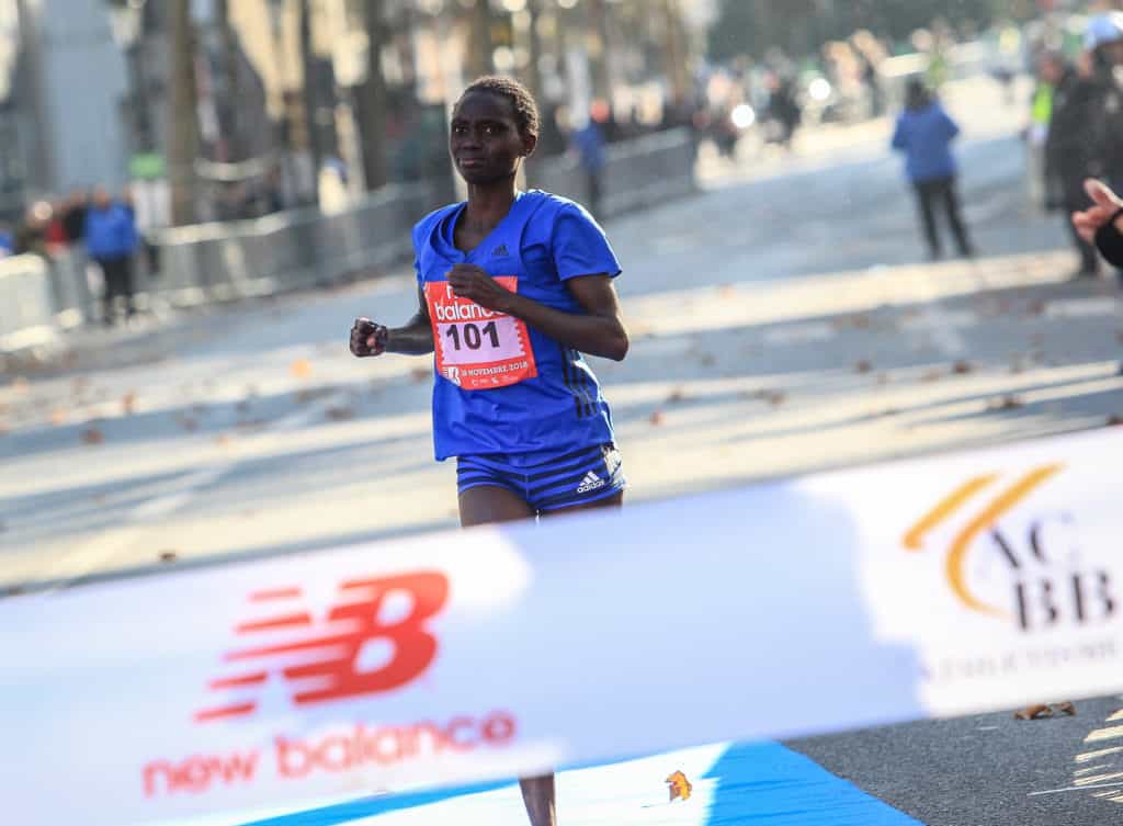 Vainqueur Femme du Semi-marathon de Boulogne-Billancourt 2018: Parendis LEKAPANA