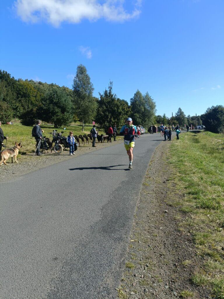 Mon arrivée au Trail des Volcans