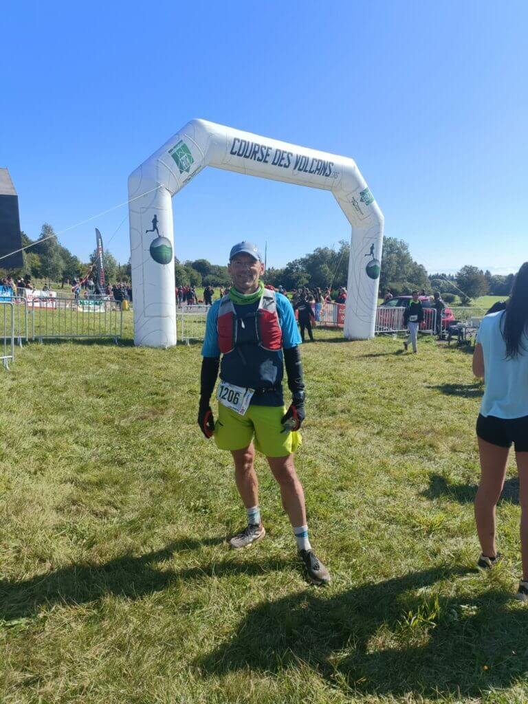 Au départ du Trail des Volcans