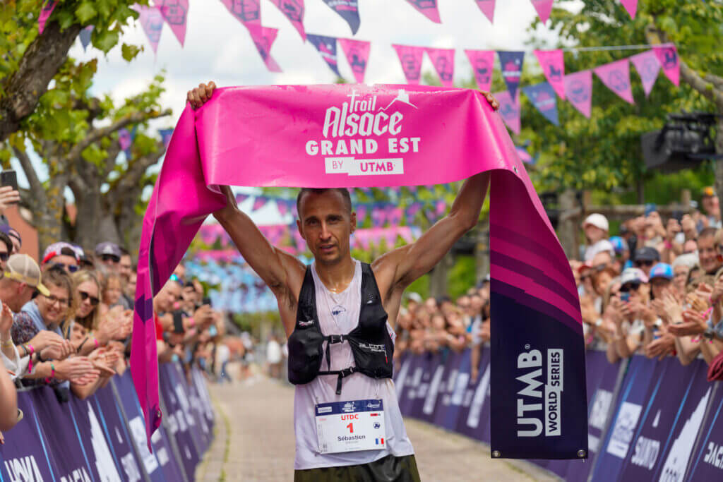 Photo d'arrivée de Sébastien Spehler lors de l'édition 2024