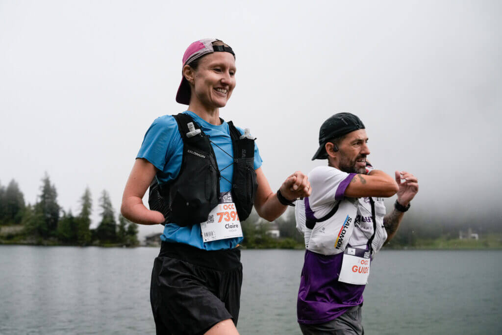 La présence de la Team Adaptive sur l'OCC, avec quatre athlètes en situation de handicap au départ, incarnant la volonté de rendre le trail toujours plus inclusif