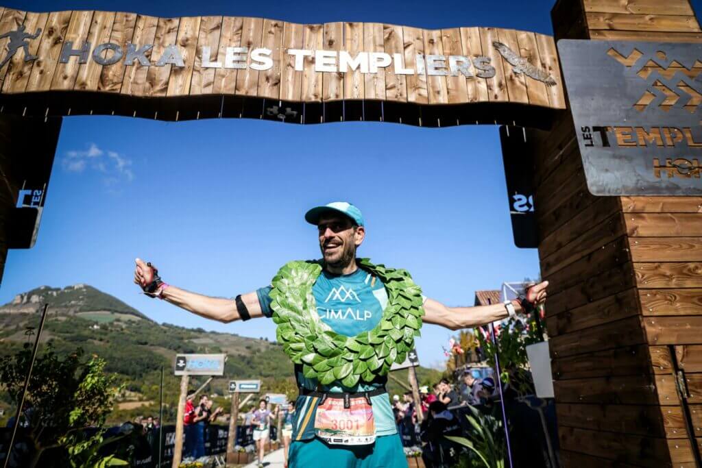 Remy Brassac, vainqueur de l'Endurance Trail