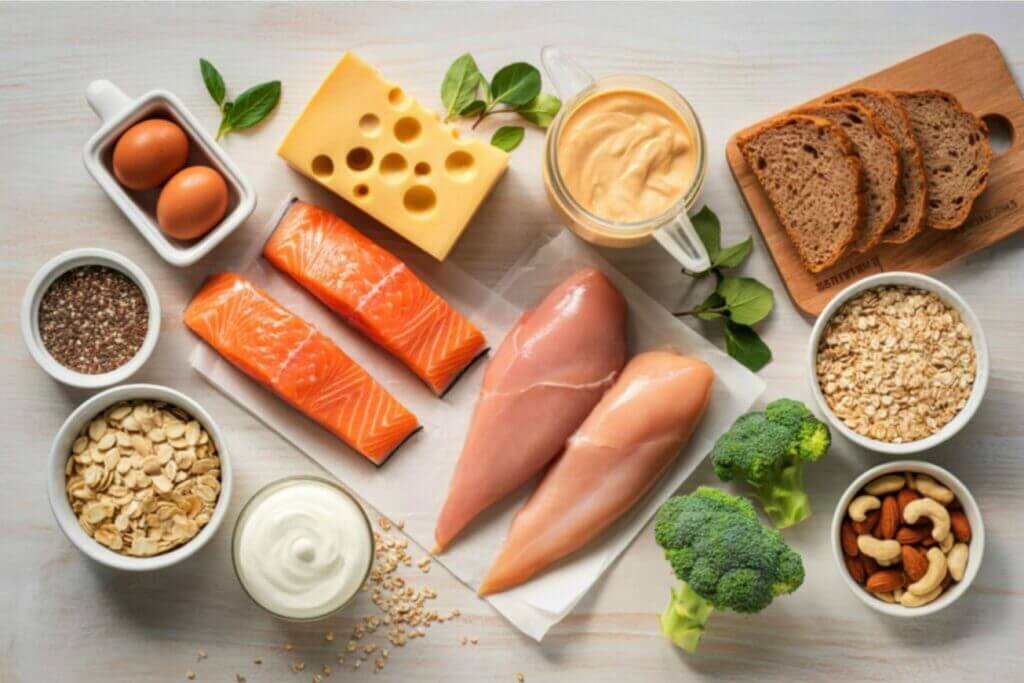 Les protéines pour reconstruire les fibres musculaires