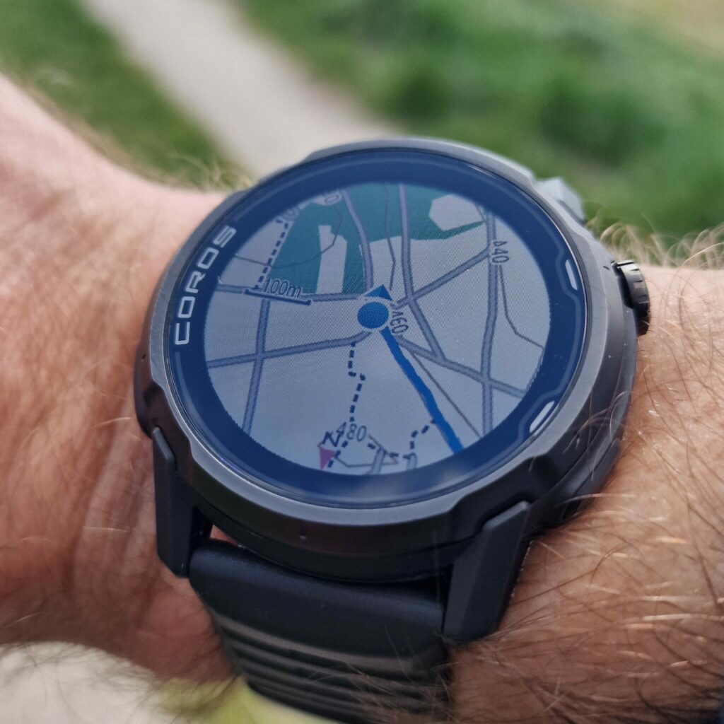 Coros Apex 4 : une très bonne précision GPS