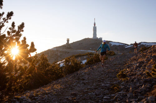 Coureur sur le Grand Raid du Mont Ventoux by UTMB