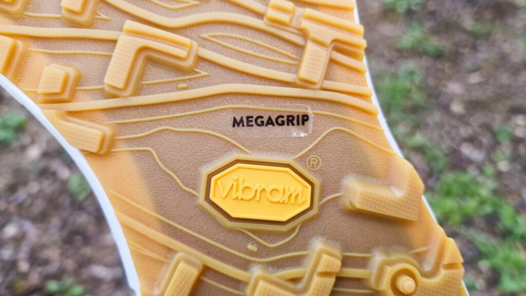 Norda 001A : une semelle Vibram Megragrip