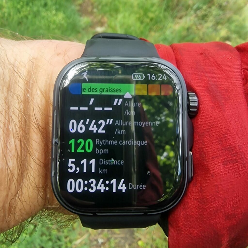 La Huawei Watch Fit 5 Pro coche toutes les cases indispensables pour courir