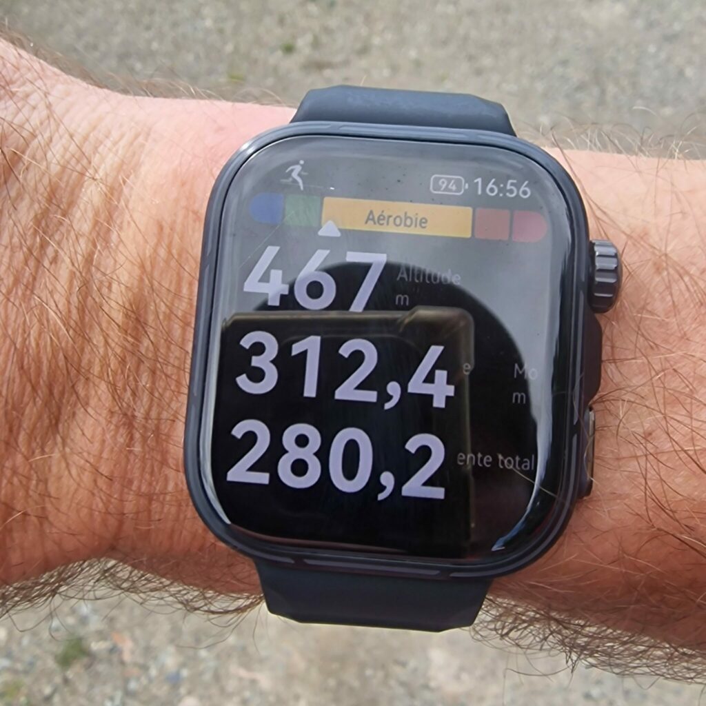 HUAWEI Watch Fit 5 Pro : des fonctions trail crédibles