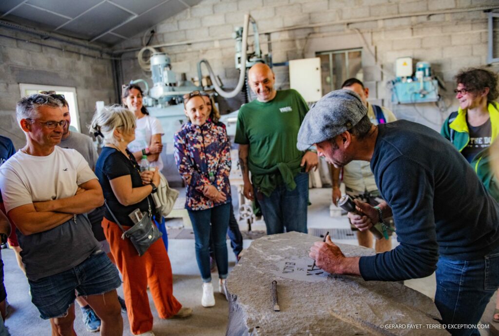 Visite de l’atelier du sculpteur Thierry Courtadon