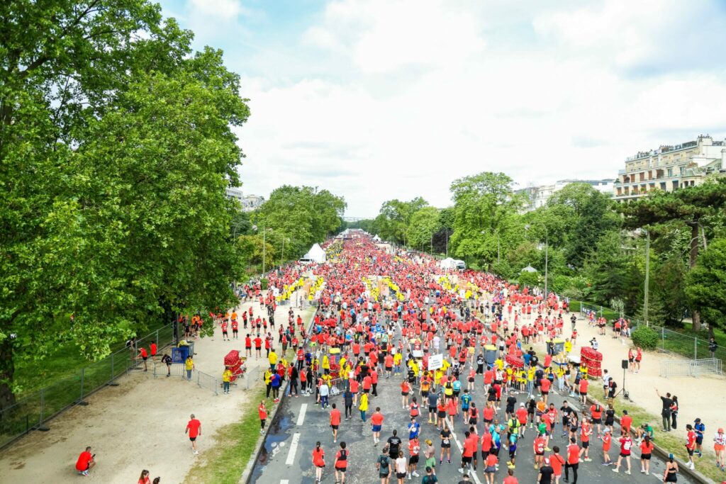 Reord de l'épreuve avec 44 000 participants au départ du adidas 10K Paris 2026