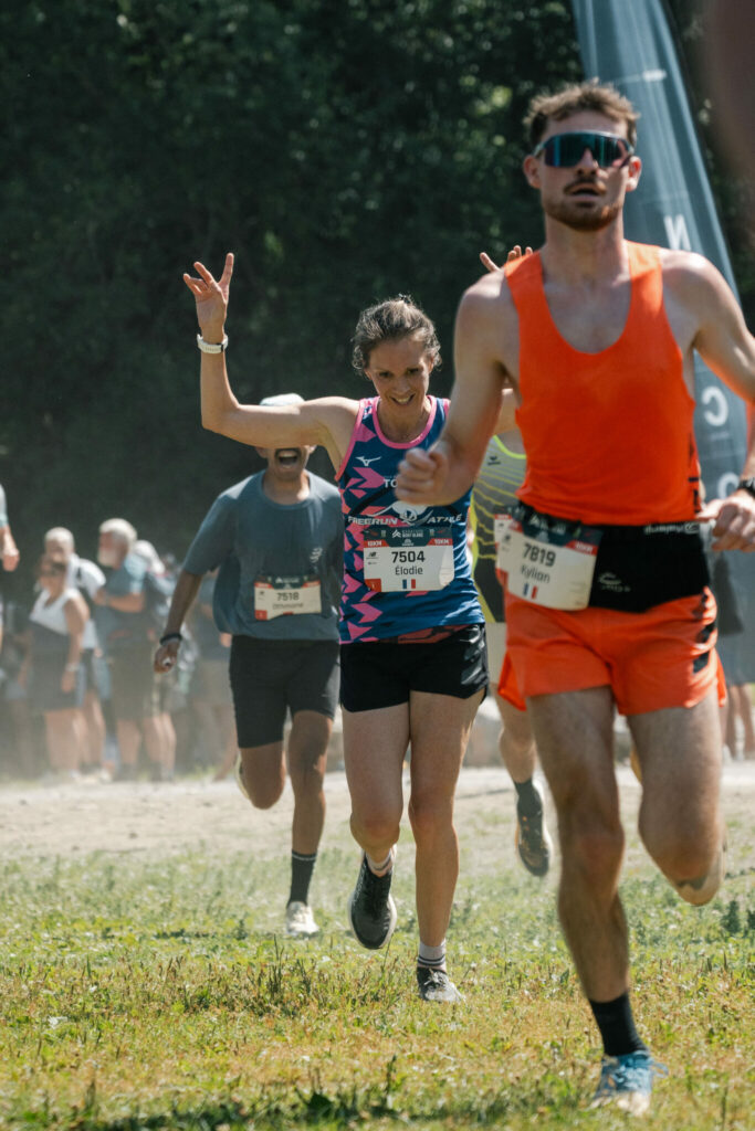 Élodie Alexandre termine vainqueur du 10km du Mont Blanc