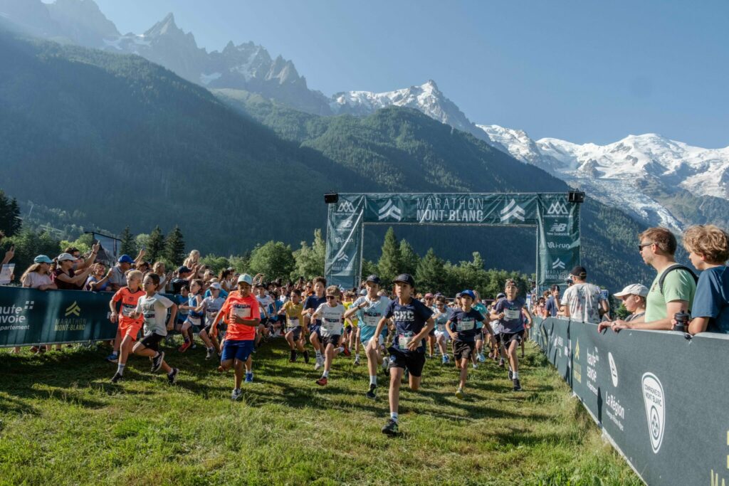 Le Mini Cross, un des plus beaux moments du Marathon du Mont-Blanc