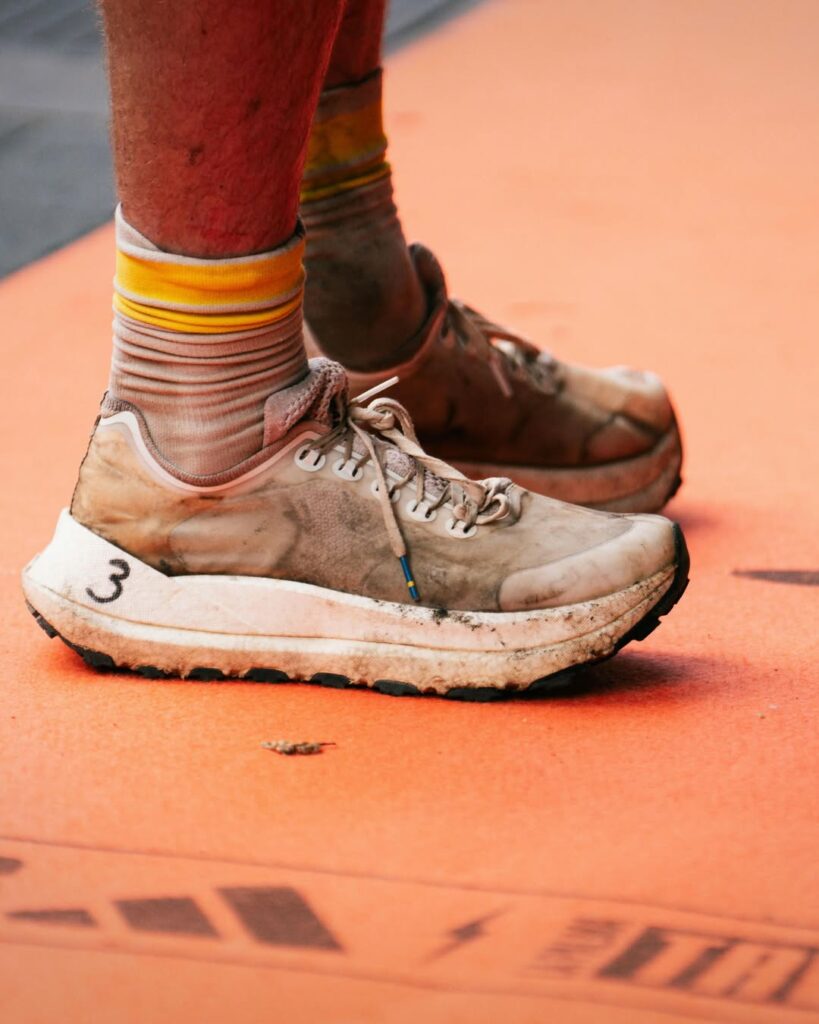 Les Craft Kype Gravel portées par David Sinclair sur l’ultramarathon de la Transvulcania