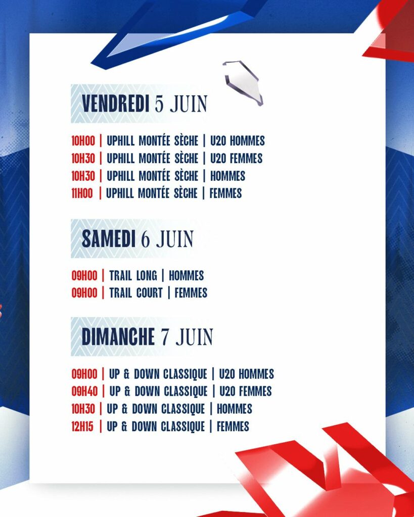 Programme des Championnats d'Europe Off Road 2026
