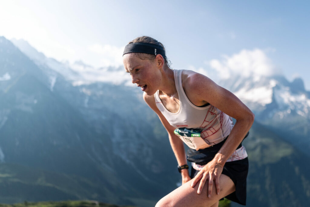 Tove Alexandersson est la première femme à boucler le Marathon du Mont Blanc en moins de 4h