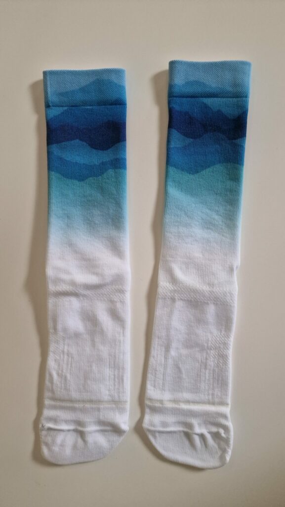 Chaussettes Run Colors Sidas bleu