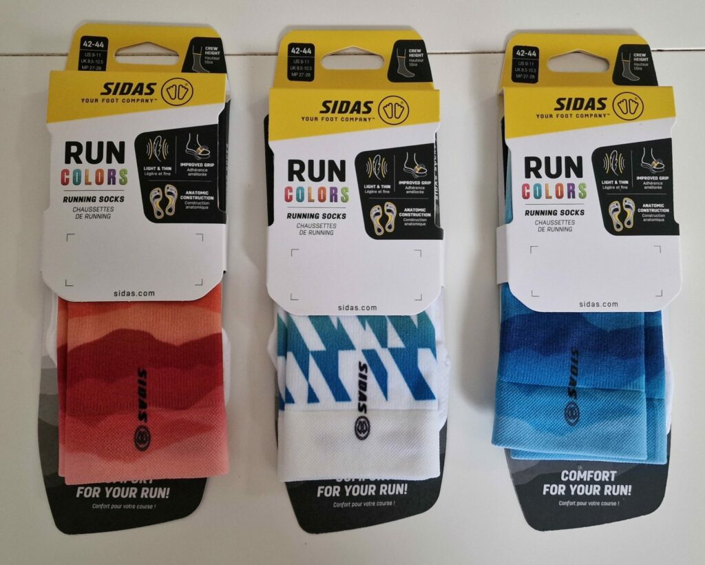 Chaussettes de running Sidas Run Colors
