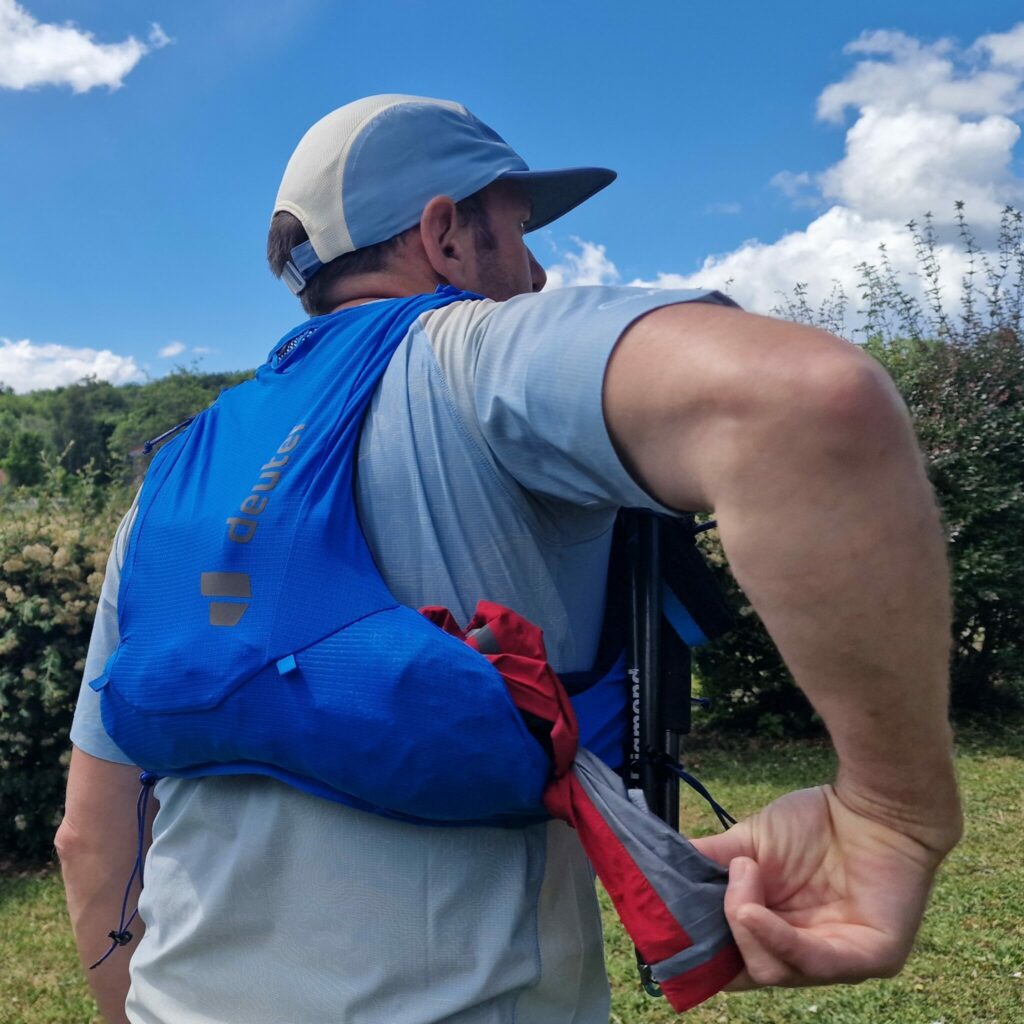 Deuter Traick 9 : des poches pratiques et accessibles