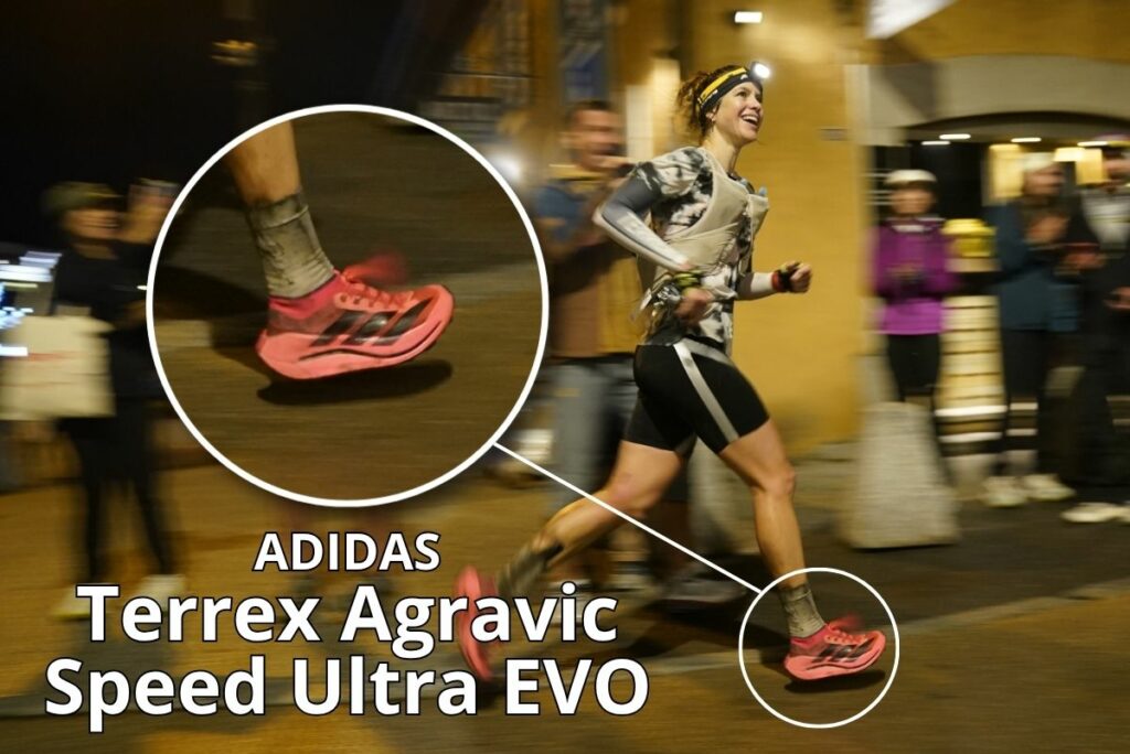 Les adidas Terrex Agravic Speed Ultra EVO de Toni McCann