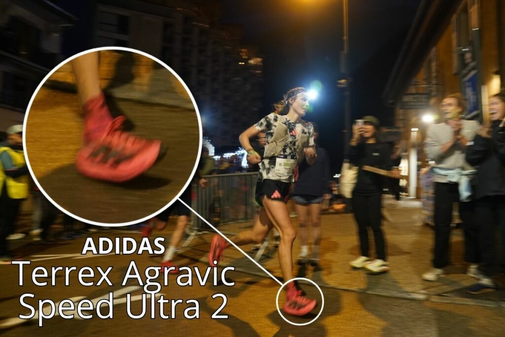 Les adidas Terrex Agravic Speed Ultra 2 de Yngvild Kaspersen