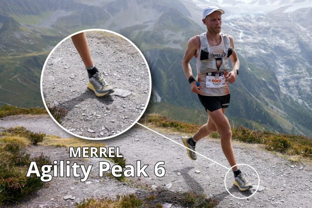 Les Merrell Agility Peak 6 de Frédéric Tranchand
