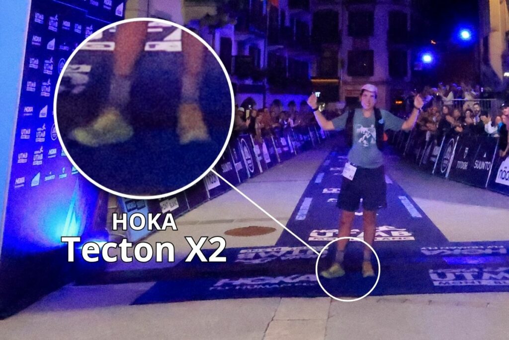 Les Hoka Tecton X2 de Alice Meignié