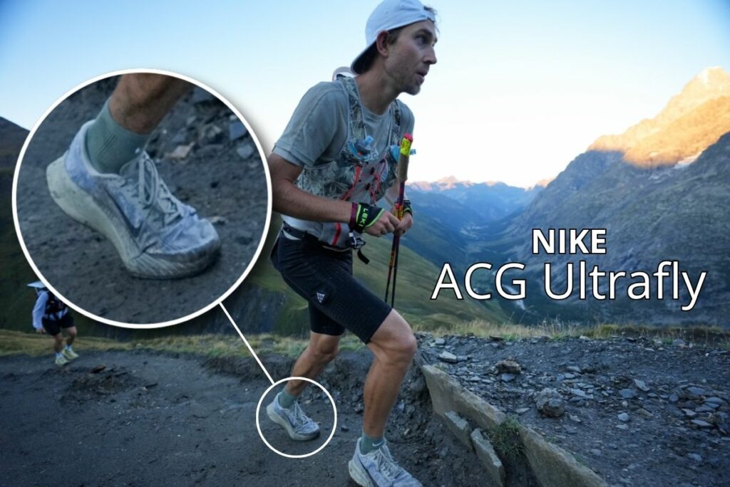 Les Nike ACG Ultrafly de Caleb Olson