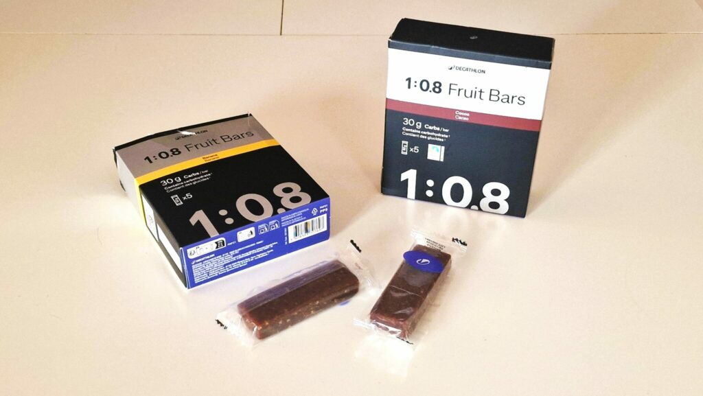 Decathlon Nutrition 1:0.8 barres énergétiques